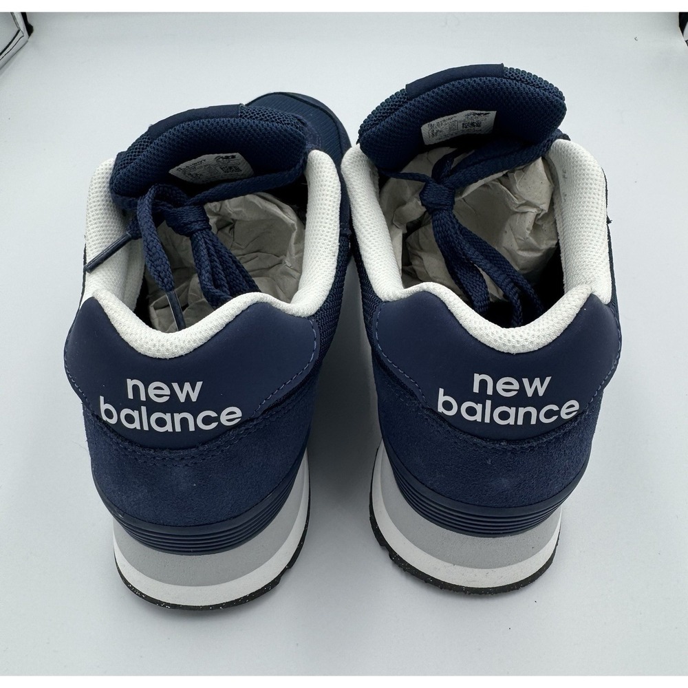 New Balance 515 Running Mens 9 Wms 10.5 Navy Blue White Classic ML515NVY - Picture 4 of 7